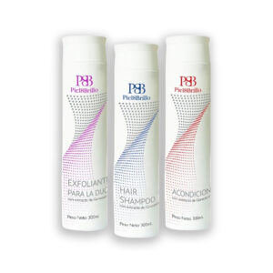 PACK PIEL8BRILLO SHAMPOO + ACONDICIONADOR + EXFOLIANTE CORPORAL